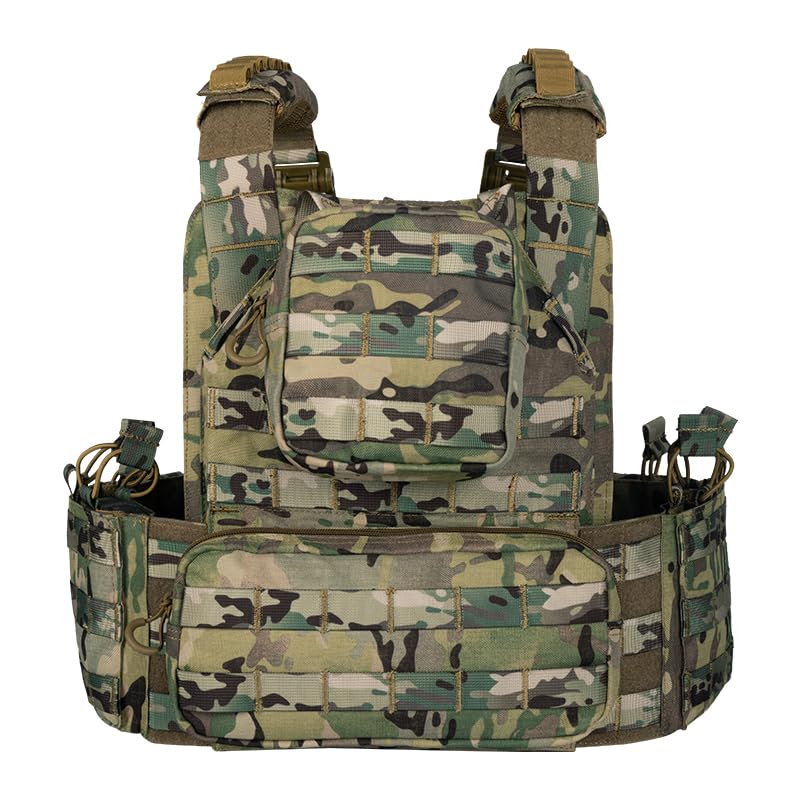 PIKEON Cp Tactical Vest with Quick Release - Outdoor Airsoft & Combat Vest