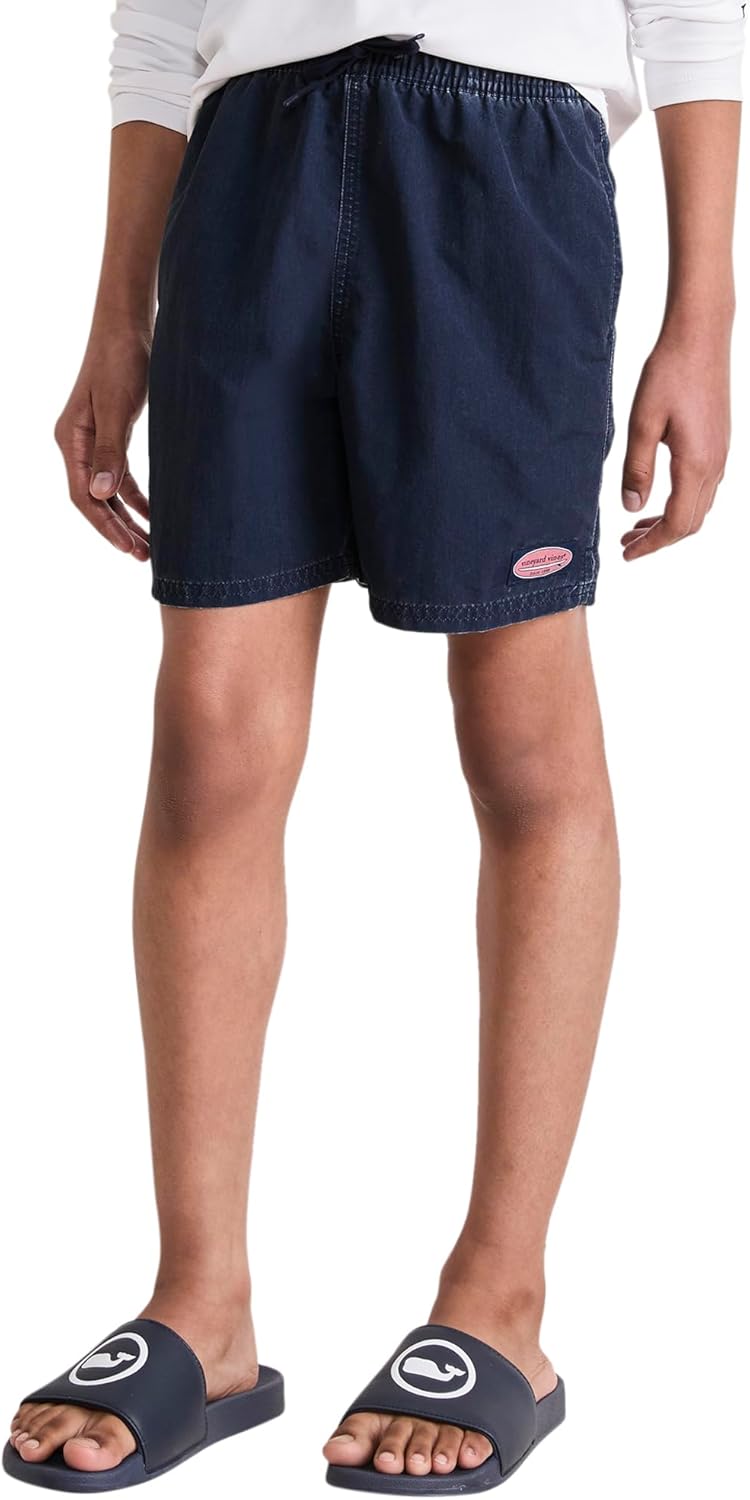 Vineyard Vines Boys' Island Swim Trunks - Comfortable Quick-Dry Fabric | Vibrant Colors & Fun Patterns