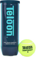Teloon Championship Tennis Balls - Extra Duty Felt for Enhanced Performance | Pressurized 3-Pack