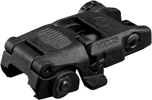 Magpul MBUS Flip-Up Backup Sights - Durable Black Rear Sight for Quick Target Acquisition
