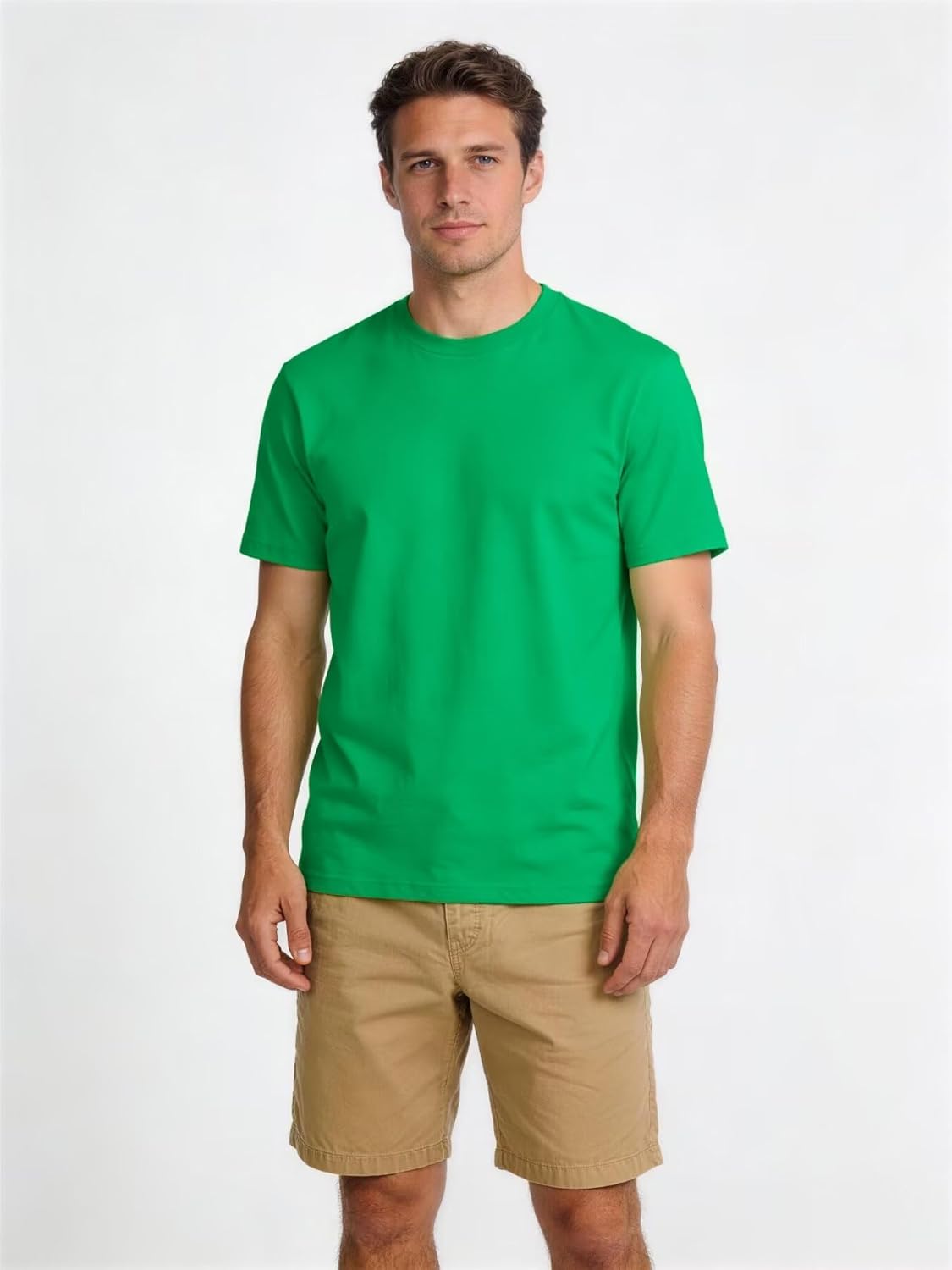 Silenroar Men's Crewneck T-Shirts - Soft Basic Tees in Relaxed Fit | Comfortable Everyday Wear