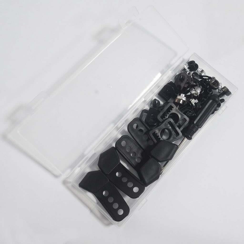 Universal Hockey Helmet Repair Kit - Complete Replacement Parts for Ice Hockey Helmets | Includes J Clips, R Clips, Posts & Bolts