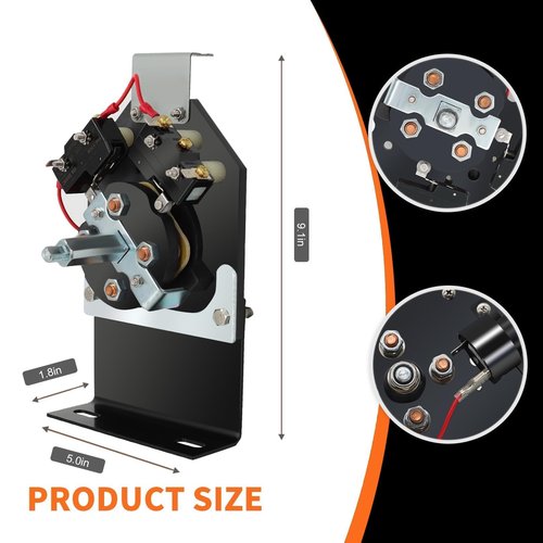 Aspaton Heavy Forward Reverse Switch Assembly Compatible with EZGO TXT 1994-Up Golf Cart Replace#73036-G01 70578-G01 70578-G02