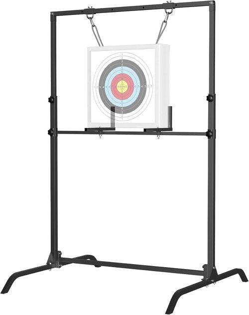 JY PERFORMANCE Archery Target Stand - Adjustable for 30-Inch Bag & Foam Targets | Indoor & Outdoor Use