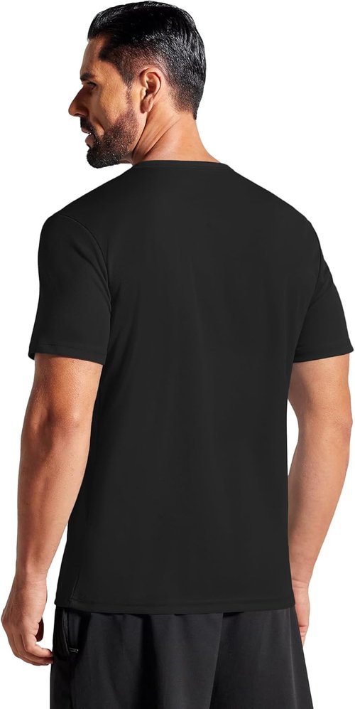 COOFANDY Men's Athletic T-Shirts - Quick Dry Moisture-Wicking Workout Shirts | 3 Pack for Gym & Casual Wear