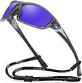 FAGUMA Polarized Sports Sunglasses - UV400 Protection for Men | Ideal for Cycling, Driving & Fishing