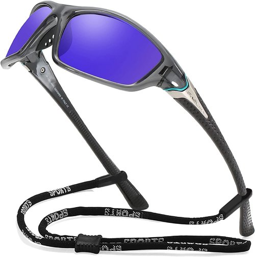 FAGUMA Polarized Sports Sunglasses - UV400 Protection for Men | Ideal for Cycling, Driving & Fishing