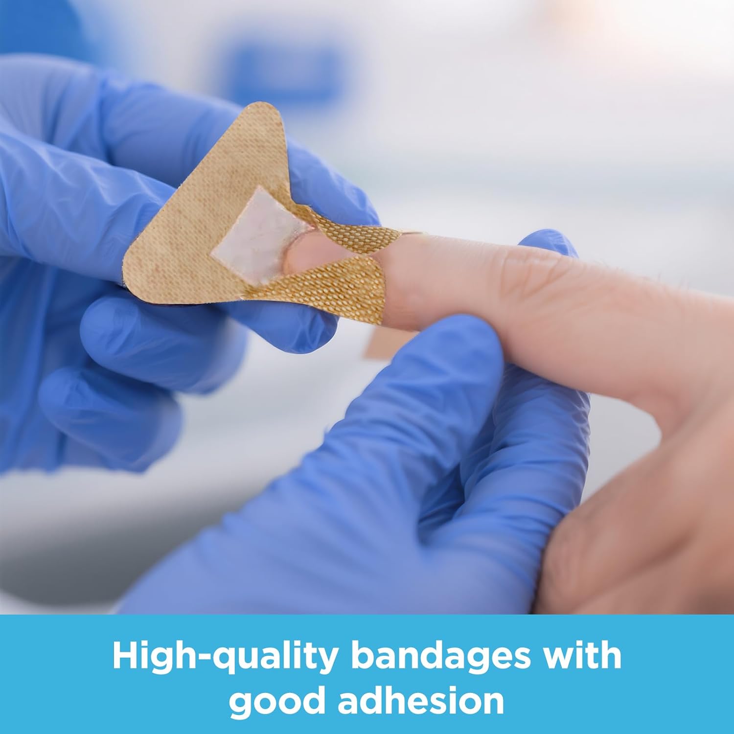 OK TAPE Assorted Adhesive Bandages - 300 Ct Sterile Wound Protection | 9 Sizes, Latex-Free, Waterproof