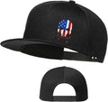Snapback Hat - Black Baseball Cap for Men & Boys | Stylish Flat Bill Trucker Cap Gift for Teens