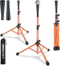 Eastgoing Portable Heavy-Duty Baseball & Softball Batting Tee - Adjustable Height | Collapsible Design for All Ages