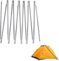 7001 Aluminum Alloy Tent Poles Replacement - Lightweight Preassembled Rods in Gray