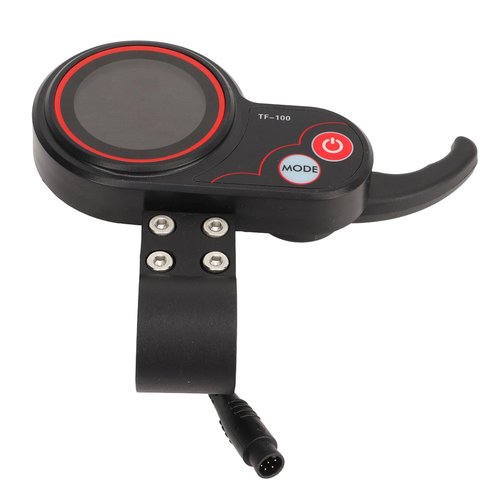 Fockety Electric Thumb Throttle with LCD Display, 6 Pin Connector Electric Scooter Display Panel with Speed Gear Power Mode, Finger Throttle for Kugoo M4 Electric Scooter