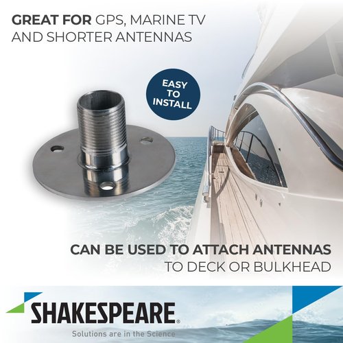 Shakespeare 4710 SS Flange Mount