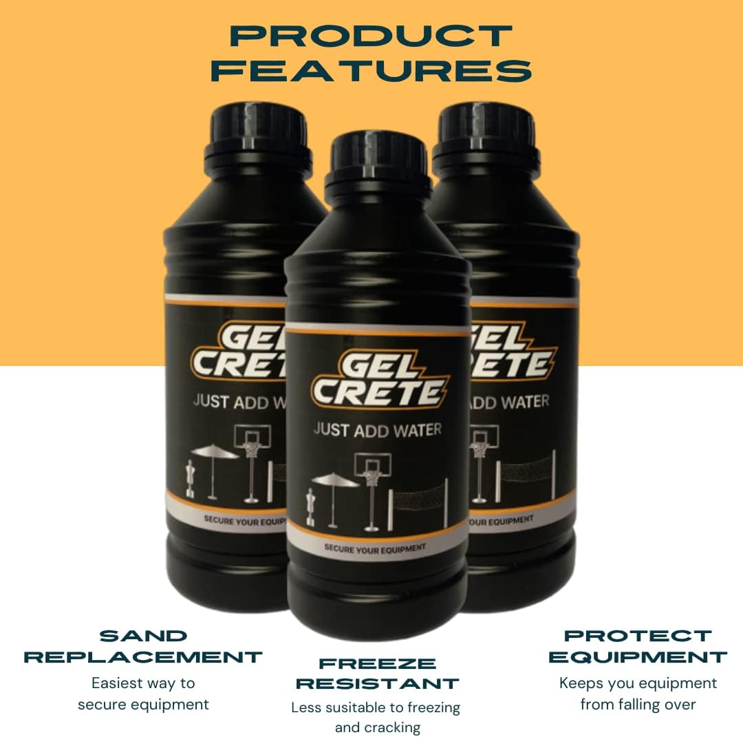 Skiennix Water-Filled Base Weight - Securely Anchors Basketball Goals, Punching Bags & More | 16 oz