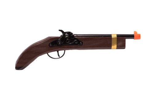 PARRIS CLASSIC QUALITY TOYS EST. 1936 Kentucky Rifle and Pistol Bundle - Real Wood & Steel Construction, Real Wood Stock, Pre-1898 Design
