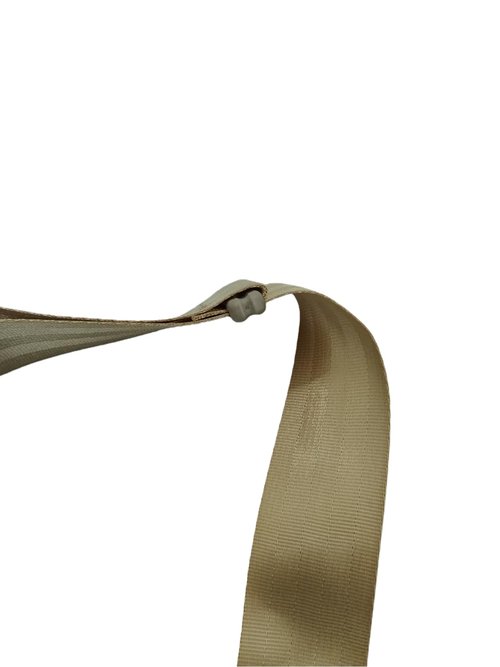 Golf Cart Seat Belt Wheelchair Safety Harness - Universal 2-Point Restraint System, Adjustable & Heavy-Duty, for Yamaha EZGO Club Car Go Kart UTV Aircraft (Beige)