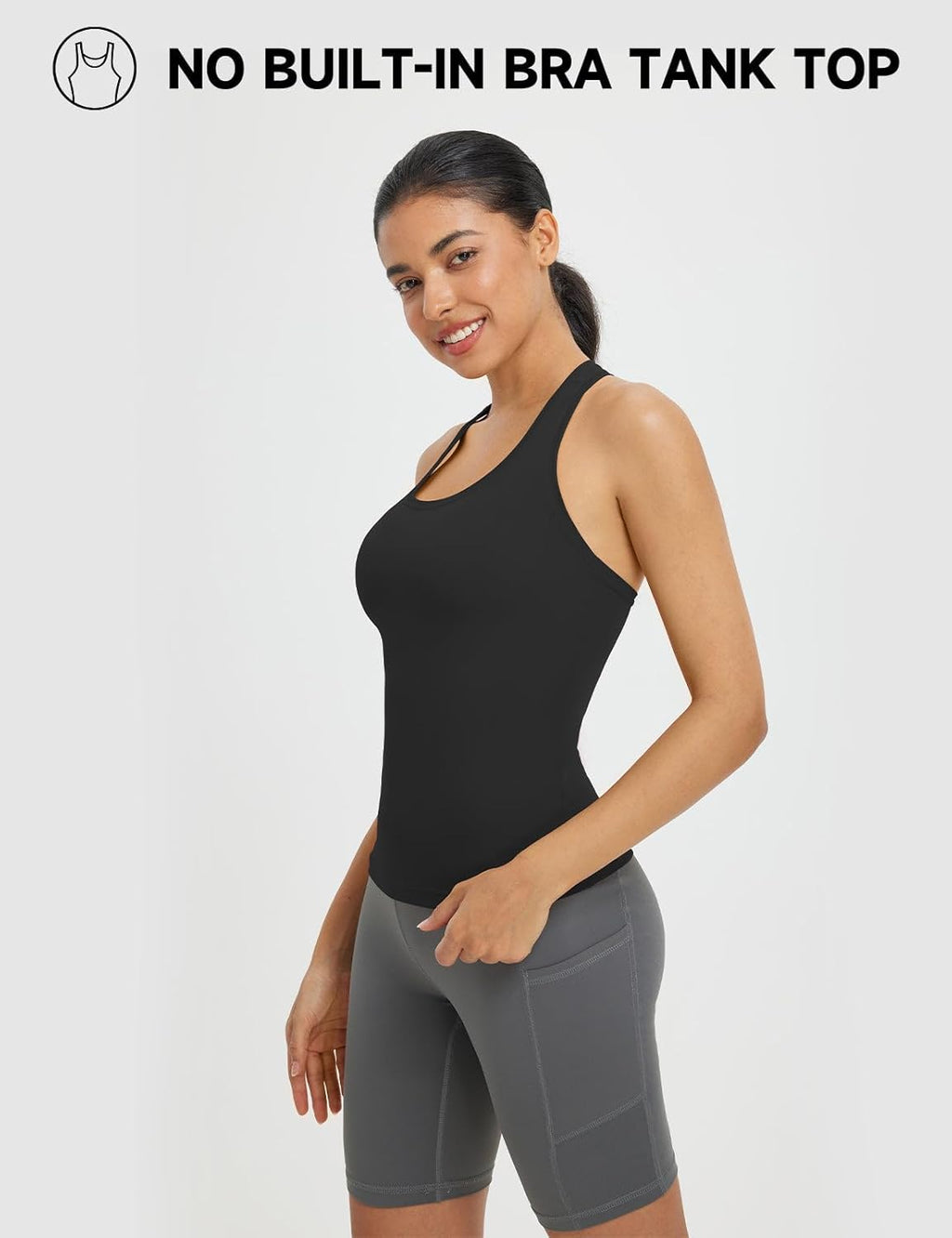 Baleaf Women's Racerback Workout Tank Tops - Sleeveless Yoga & Gym Shirts for Athletic Performance
