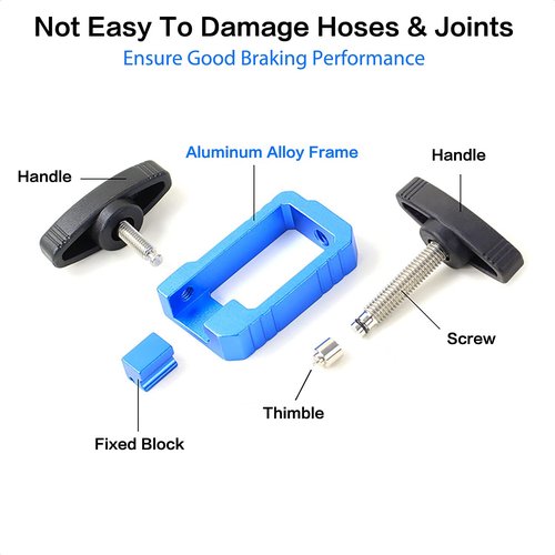 ALEOED Professional Needle Driver Insertion Tool and Hydraulic Hose Cutter for Bicycle MTB Road Bike Olive Banjo Fitting Insert Install