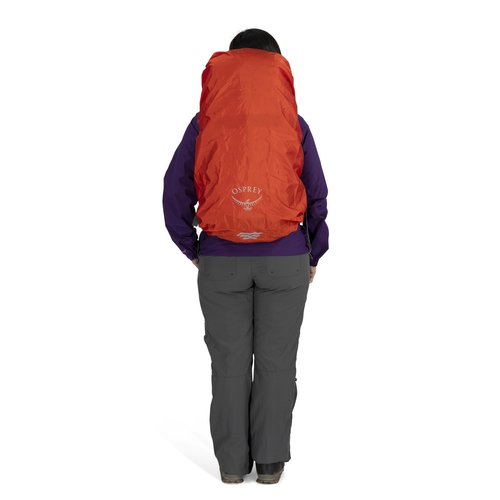 Osprey Hivis Reflective Commuter Bag Raincover, Mars Orange, Small