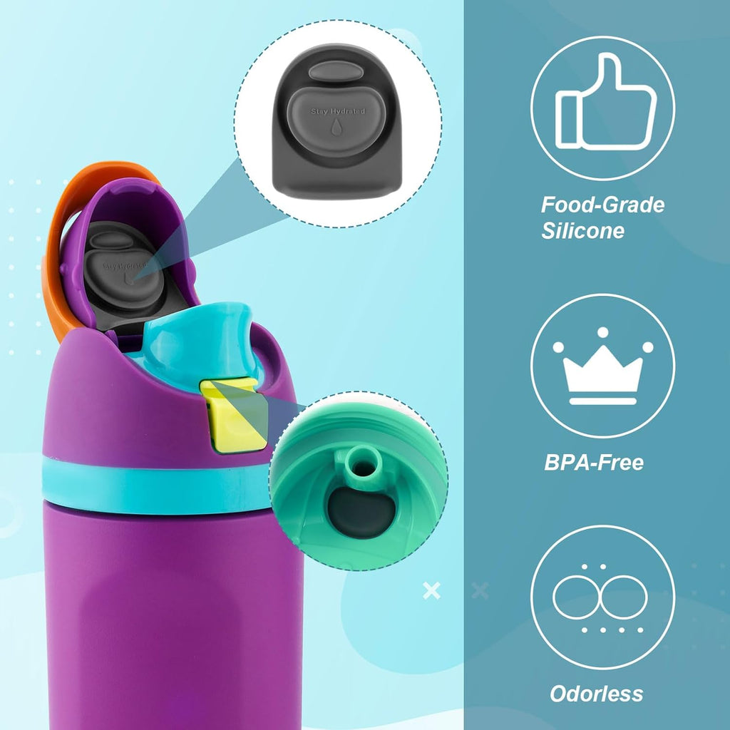 Owala Replacement Stopper - BPA-Free Silicone Water Bottle Lid Gaskets for 24oz, 32oz, 40oz Bottles