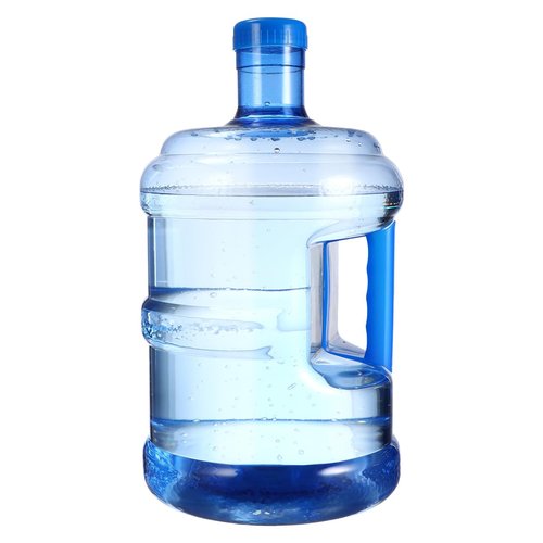 SEWACC Water Bottle 2 Gallon Portable Water Containers with Handle Large Capacity Large Reusable Motivational Jug for Camping Outdoor Sports Travel