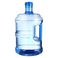 SEWACC Water Bottle 2 Gallon Portable Water Containers with Handle Large Capacity Large Reusable Motivational Jug for Camping Outdoor Sports Travel