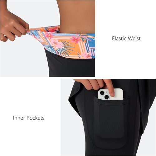 ANIVIVO Women's Skirted Leggings - Stylish Yoga & Tennis Leggings with Pockets | Comfortable Fit