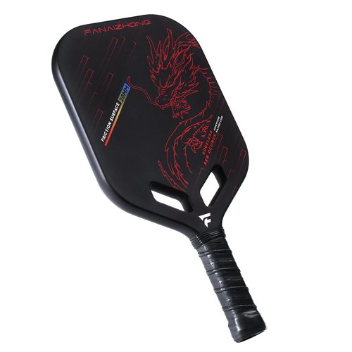 Fanaizhong Pickleball Paddle T700 Carbon Fiber | 20mm Thickness | Thermoformed Pickleball Paddle with Aerodynamic Design Used for tournaments, Power & Control & Spin Max | Edgeless Design