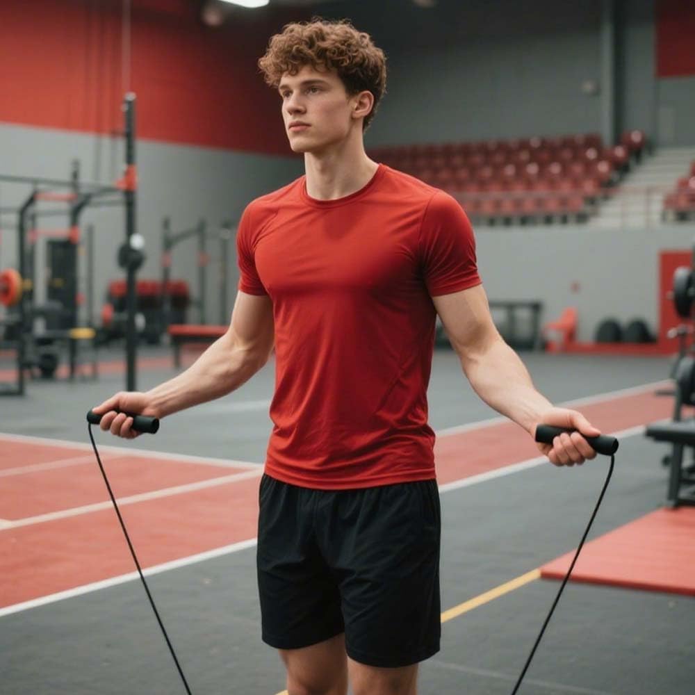 Skiennix Adjustable Jump Rope - Tangle-Free Rapid Speed Cable for Fitness | Ideal for Home, Gym & Kids