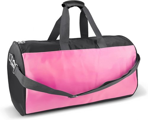 C&F BOGMOST Small Travel Duffel Bag - Foldable Waterproof Gym Bag for Men & Women | Lightweight Oxford Cloth - Pink