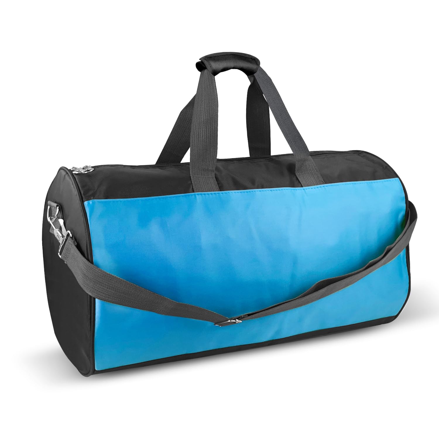 C&F BOGMOST Travel Duffel Bag Large Foldable Waterproof Gym Bag for Gym Beach Swim Bag Men Women Duffle Bag Lightweight Oxford Cloth Sports Bag -Sky Blue