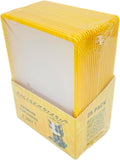Premium TopLoaders for Trading Cards - Dual-Sided Protective Peel-Film | Holds Cards Up to 20pts - 35pts | 25 Pack