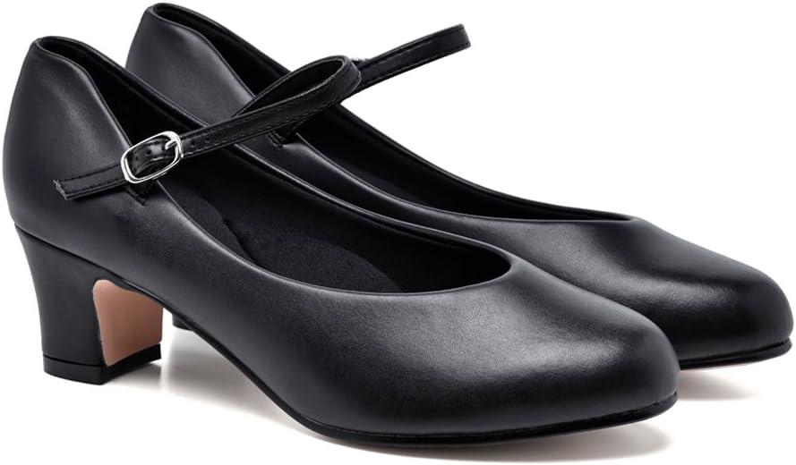 Stelle Character Shoes for Women - 2" Ankle Strap Dancing Heels for Ballroom, Salsa & Latin