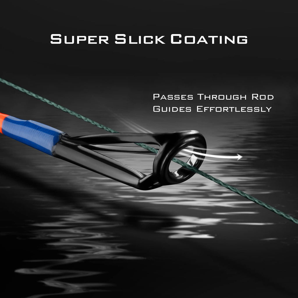 KastKing Superpower Braided Fishing Line, Moss Green, 50 LB, 150 Yds