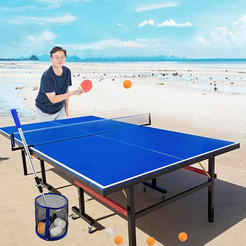 TNZMART Adjustable Ping Pong Ball Picker Type 2 – Portable Table Tennis Ball Collector
