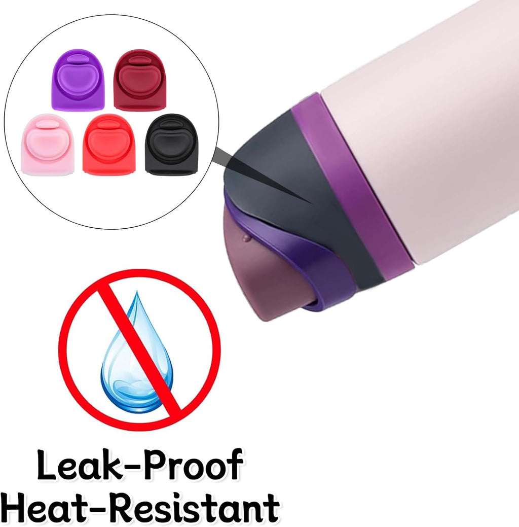Owala | 5-Pack Replacement Rubber Stopper Seals - Silicone Lid Caps for 16oz to 40oz Water Bottles