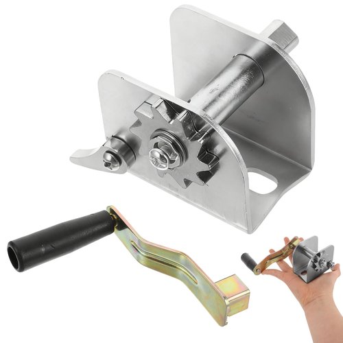 Xanadued Volleyball Net Crank, Hand Crank Tensioner for Tennis Pole Net, Badminton and Outdoor Volleyball