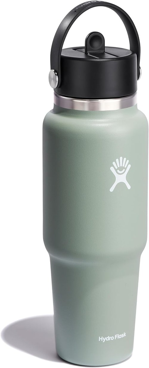 32 Oz Wide Flex Straw Travel Bottle Trillium