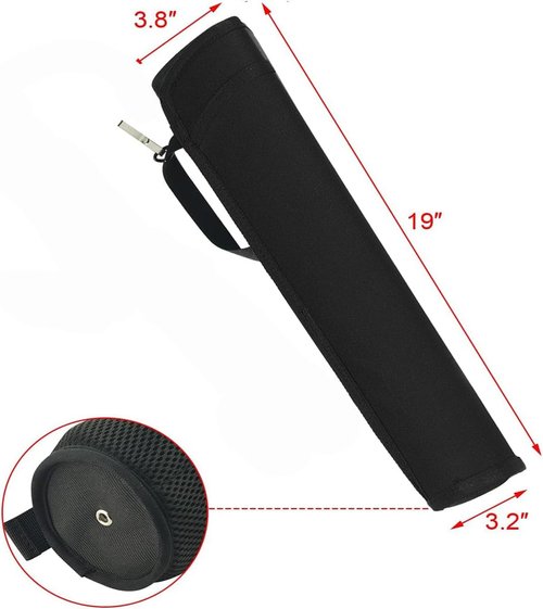 Bringsine Archery Arrow Quiver - Adjustable Backpack Holder for Bow Hunting & Target Practice