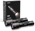 Lepro LED Flashlight - High Lumens, 5 Lighting Modes, Waterproof & Zoomable | 2 Pack for Emergencies & Camping