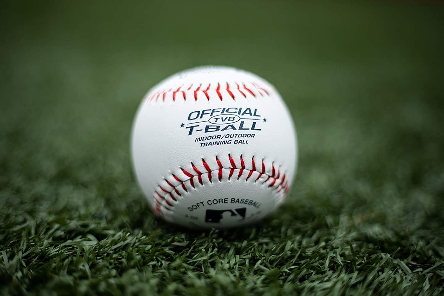 Rawlings Official T-Balls - Youth 6U | 3 Count | Sponge Rubber Core for Indoor/Outdoor Play
