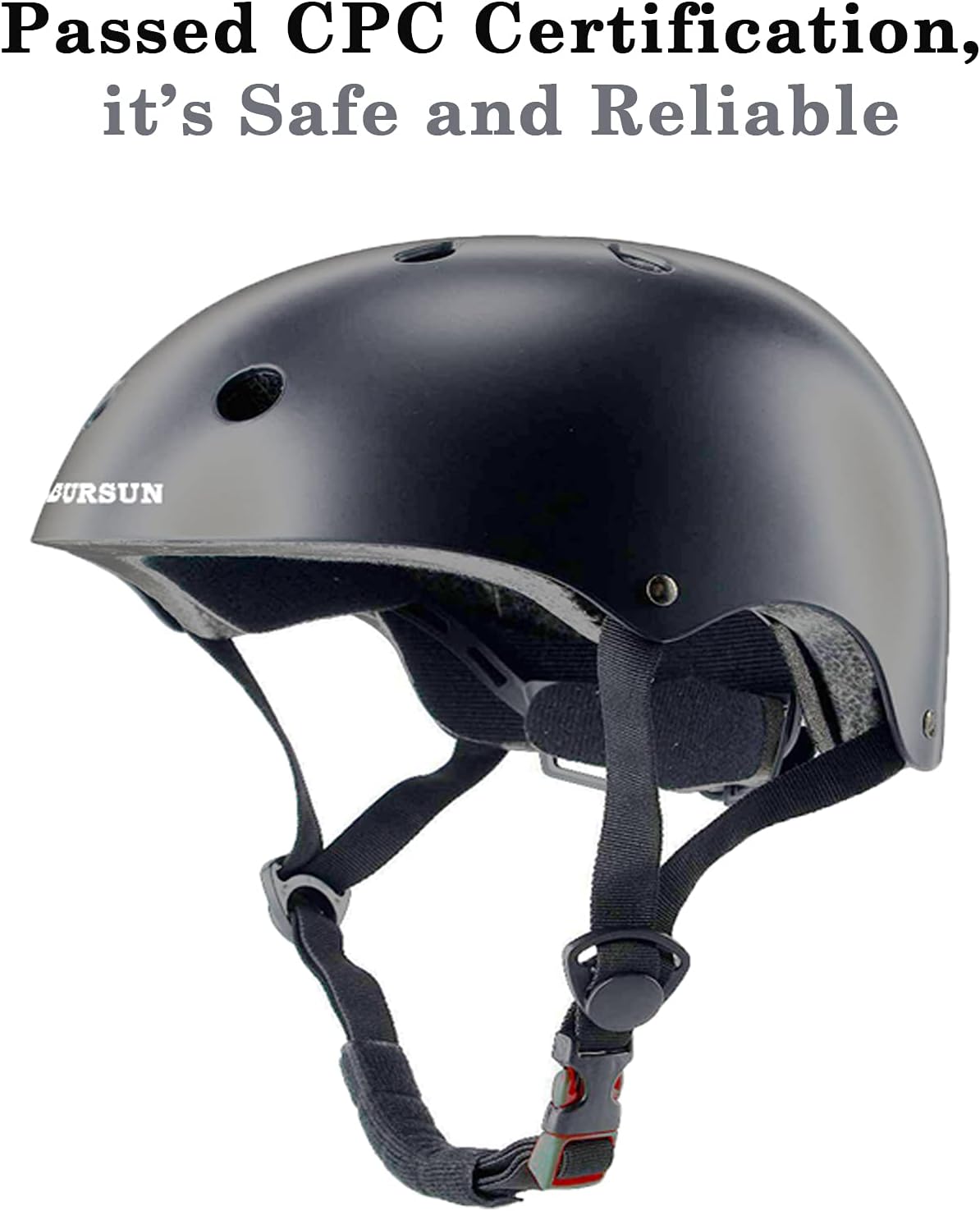 BURSUN Kids Bike Helmet - Adjustable Ventilation for Ages 2-14 | Multi-Sport Safety for Boys & Girls