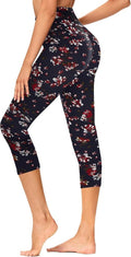 GAYHAY High Waisted Capri Leggings - Soft Slim Yoga Pants for Running & Cycling | Women's Workout Wear