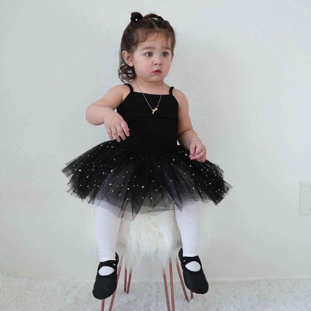 Stelle Girls' Ultra Soft Dance Tights - Comfortable Footed Design for Toddlers to Big Kids