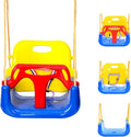 IFOYO 3-in-1 Convertible Kids Swing Seat - Detachable High-Back Support for Indoor/Outdoor Fun