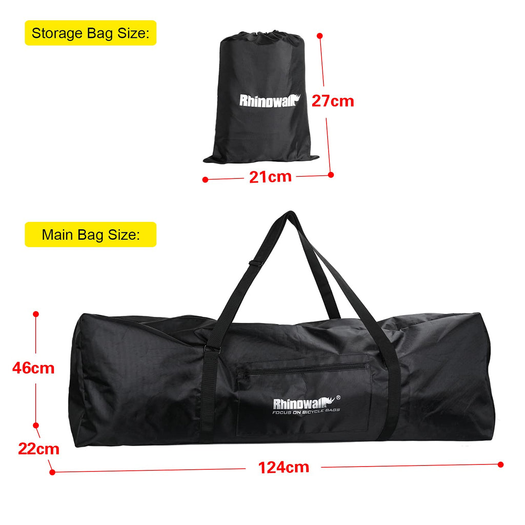 Rhinowalk Electric Scooter Carrying & Storage Bag – Portable Transport Solution for E-Scooters, Essential Electric Scooter Accessories