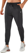 NORTHYARD Men's Athletic Jogger Pants - Comfortable Workout Sweatpants with Zipper Pockets | Gym Track Style