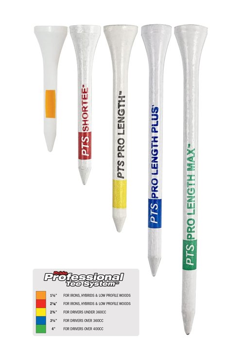 Pride Professional Tee System Mini Tee (1-1/2-Inch- 90 Count) and Pride Professional Tee System 75 Count