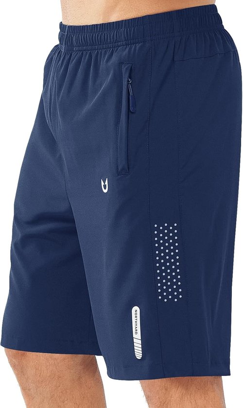 NORTHYARD Men's Athletic Running Shorts - Quick Dry Lightweight Gym Workout Shorts | 5"/7"/9" Sizes