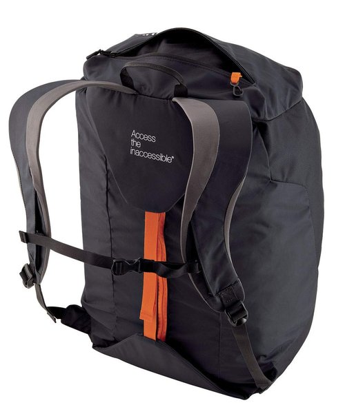 PETZL KLIFF Rope Bag - 36-Liter Rope Bag for Sport Climbing With Removable Tarp - Grey